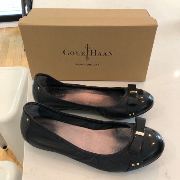 Black Patton Ballet Flats - Picture 4 of 4